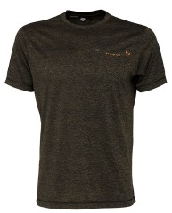 Tričko Savage Gear Fighter Stretch Burnt Olive Melange