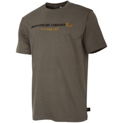 Tričko Savage Gear SG4 Logo T-Shirt Loden Green