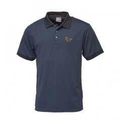 Tričko Savage Gear Simply Savage 3-Stripes Polo