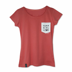 Tričko SEESEE T-Shirt Carp Girl Love Pink Veličina S Tričko SEESEE T-Shirt Carp Girl Love Pink Veličina S