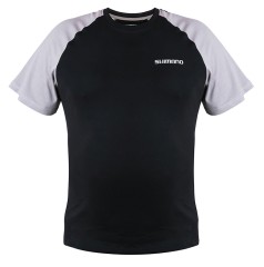 Tričko Shimano Short Sleeve T-Shirt Black Tričko Shimano Short Sleeve T-Shirt Black