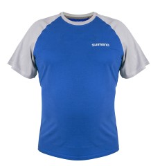 Tričko Shimano Short Sleeve T-Shirt Blue Tričko Shimano Short Sleeve T-Shirt Blue
