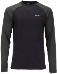 Tričko Simms Lightweight Baselayer Top Black