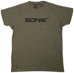 Tričko Sonik Raglan Tee Green