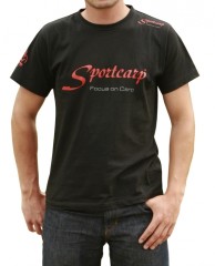 Tričko Sportcarp Focus On Carp Černé