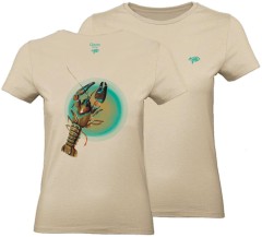 Tričko Žensko Giants Fishing Bež Raka