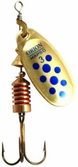 Třpytka Rotačna Mapso Orion OA - s točkicama zlatna/plava