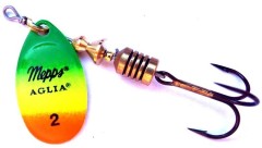 Třpytka Rotační Mepps Aglia Fluo Firetiger