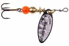 Třpytka Rotační Mepps Aglia Long Duhová Černá