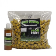 Trvanlivé Boilies Carp Inferno Light Banán 3kg + 250ml Booster Trvanlivé Boilies Carp Inferno Light Banán 3kg + 250ml Booster