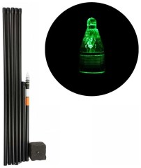 Tyčasta bojka UnderCarp sa senzorom sumraka koji svijetli zeleno 6m