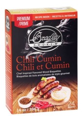Udica Briketi Bradley Smokers Premium Chili Cumin
