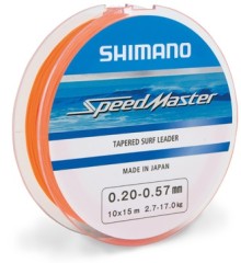 Ujímaný Ribolovni konac Shimano Speedmaster Surf Taper ld Orange 10x15m