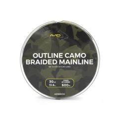 Upredenica Avid Carp Outline Camo Braided Mainline