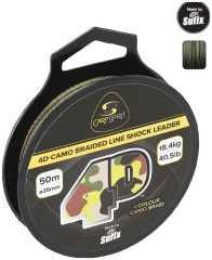 Upredenica Carp Spirit 4D Camo Braided Line Shock Leader 50m 0,35mm