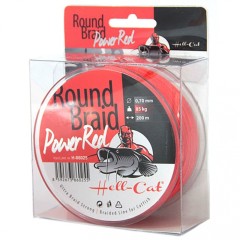 Upredenica Hell-Cat Round Braid Power Red 200m