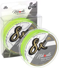 Upredenica Mikado Nihonto Octa Braid Fluo 150m