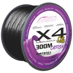 Upredenica Mistrall Shiro Catfish X4 Black 300m