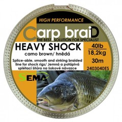 Upredenica Sema Heavy Shock smeđa 30m