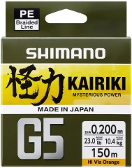 Upredenica Shimano Kairiki G5 Orange 150m