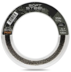 Upredenica za predveze Fox Soft Steel Fleck Camo Leader