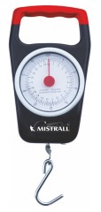 Vaga Mistrall s Metrom do 22kg Crno-crvena Vaga Mistrall s Metrom do 22kg Crno-crvena