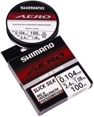 Vlakno Shimano Aero Slick Silk Rig Clear 100m