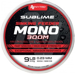 Vlasec Nytro Sublime Sinking Feeder Mono 300m 0,23mm