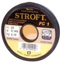 Vlasec Stroft Fluorocarbon FC1 25m Vlasec Stroft Fluorocarbon FC1 25m