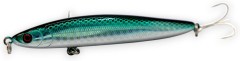 Wobler Fishmachine Stickbait Shorebeater Zelená Potápavý 10,5 cm 15gr