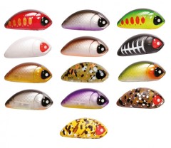 Wobler Lucky John Haira Tiny Shallow Pilot 33F 3,3cm 4gr