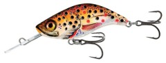 Wobler Salmo Sparky Shad Brown Holo Trout 4cm 3gr