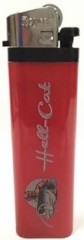 Zapaľovač Hell-Cat Plastový Červený Zapaľovač Hell-Cat Plastový Červený