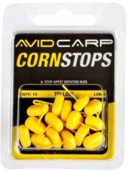 Zarážke Avid Carp Corn Stops Žute Dugačke