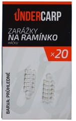 Zarážky na ramínko háčku UnderCarp Průhledné Zarážky na ramínko háčku UnderCarp Průhledné