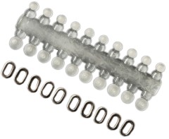 Zastavice za udicu Carp'R'Us Swivel Rig Bead & Ring Kit