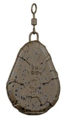 Zátěž Nash Super Flat Pear Swivel Olovo