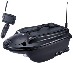 Zavážecí Lodička Boatman Actor Plus s Echolotem Černá