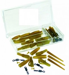 Zavjes za Težinu s Oko Extra Carp Lead Clip With Quick Change 10kom + Kutija