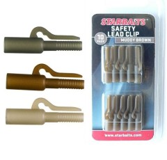 Zavjesnice Starbaits Safety Lead Clip 10ks