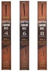 Završeni Karpovski Navozi ESP Gripper Combi Rigs smeđi s bodljama