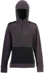 Ženska majica Grundéns Women's Bering Fleece Hoodie - Sidro