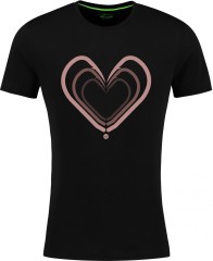 Ženska majica Korda Womens Love T-Shirt Black