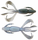 10 kom - Gumena Mamac Keitech Crazy Flapper 2,4" 6,2cm 2,1gr Shining Shadow 10 kom - Gumena Mamac Keitech Crazy Flapper 2,4" 6,2cm 2,1gr Shining Shadow