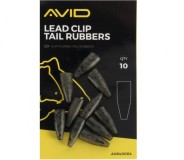 10 kom - Gumeni prevlaci Avid Carp Outline Lead Clip Tail Rubbers