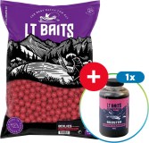 10kg Boilies LT Baits Extreme Strawberry 20mm + Booster Gratis