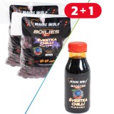 10kg Krmné Boilie Magic Wolf Chilli Švestka 20mm + Booster ZDARMA 10kg Krmné Boilie Magic Wolf Chilli Švestka 20mm + Booster ZDARMA