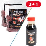 10kg Kŕmne Boilie Magic Wolf Jahoda 20mm + Booster ZADARMO 10kg Kŕmne Boilie Magic Wolf Jahoda 20mm + Booster ZADARMO