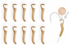 10kom - Adapteri Zfish Pop-Up Hook Aligner