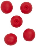 10kom - Gumene perlice Rage Predator Red Float Beads 10mm